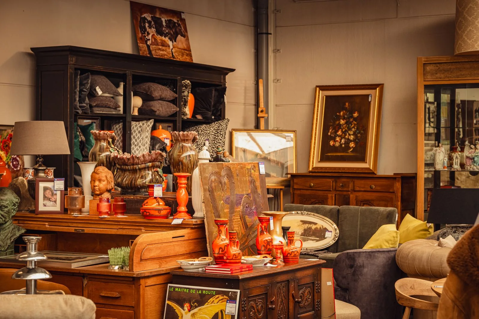 Vintage decoratie en meubels bij ODEPOT Oostende